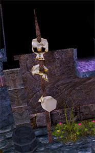 Image of Fixture: Skull Pole